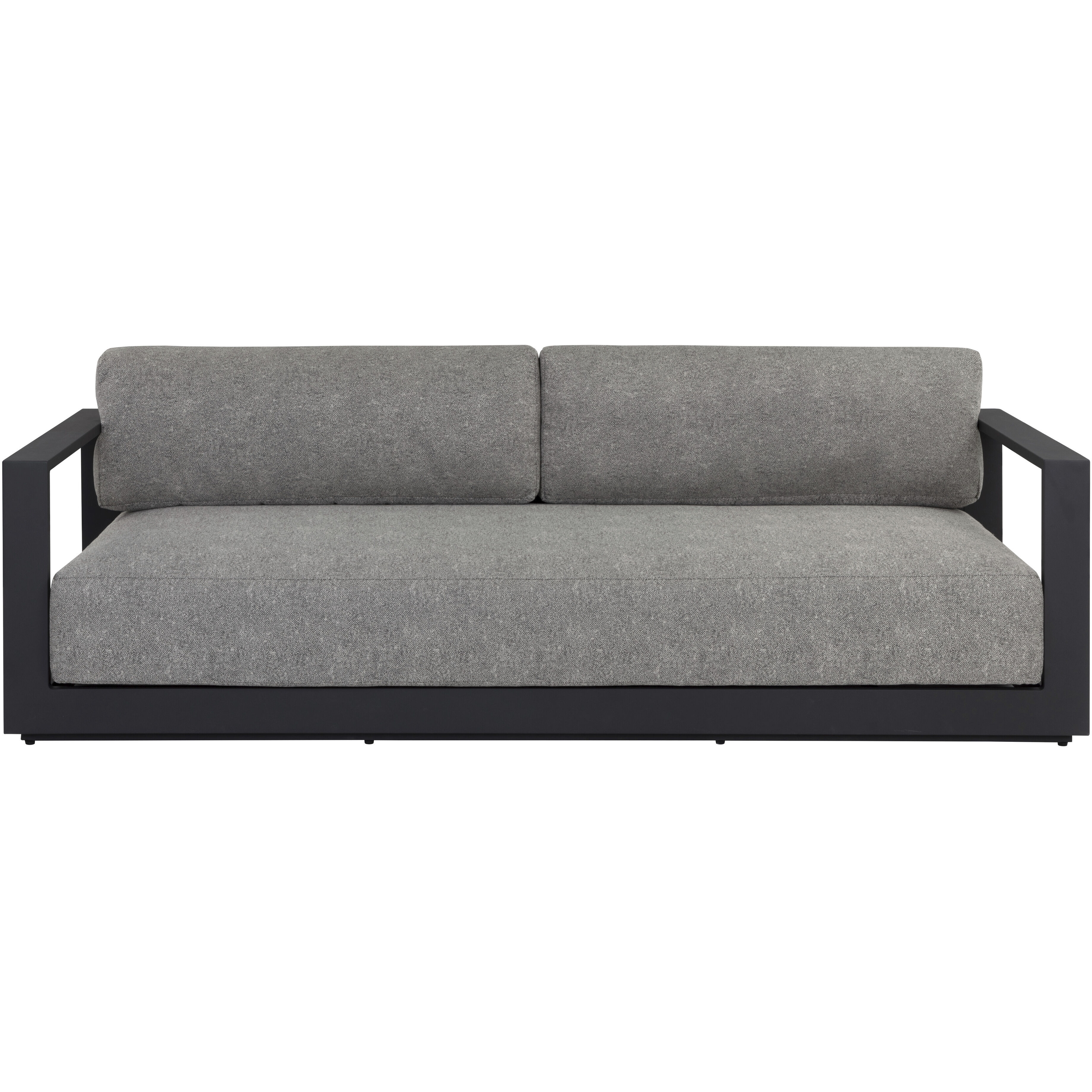 Tavira Charcoal / Lanikai Salt and Pepper Outdoor Sofa